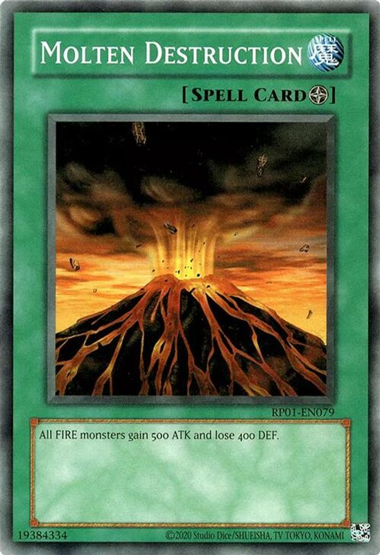 Molten Destruction (2020 Date Reprint) - RP01-EN079 - Common