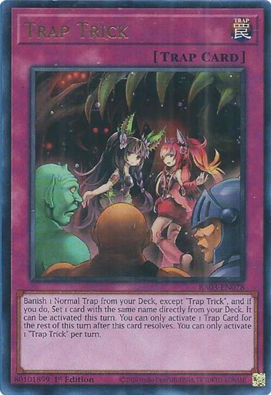 Trap Trick (UR) - RA03-EN078 - Ultra Rare - 1st Edition