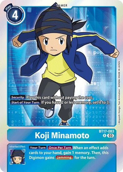 Koji Minamoto - BT17-083 - Rare