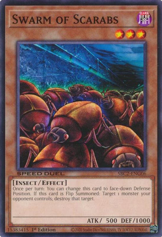 Swarm of Scarabs - SBC2-ENG06 - Common - 1st Edition