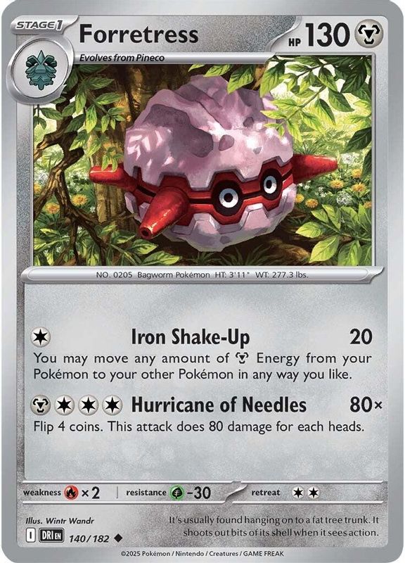 Forretress - 140/182 - Uncommon