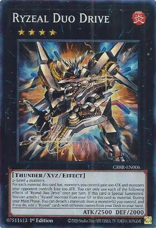Ryzeal Duo Drive (CR) - CRBR-EN006 - Collector's Rare - 1st Edition