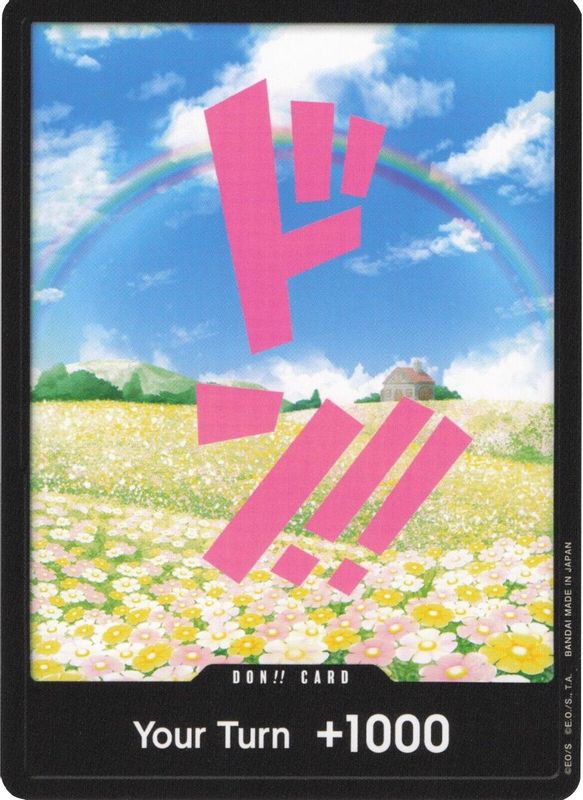 DON!! Card (Non-Foil) (Rebecca) - PRB01 - DON!!