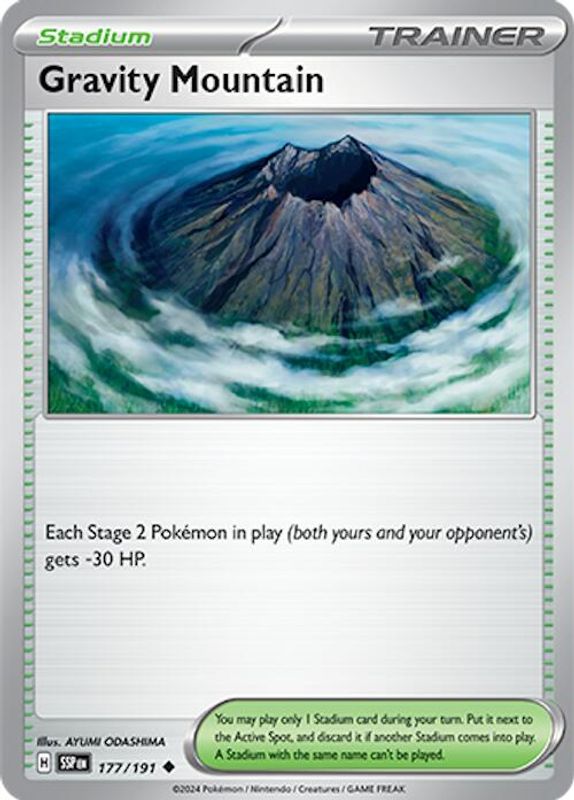 Gravity Mountain - 177/191 - Uncommon