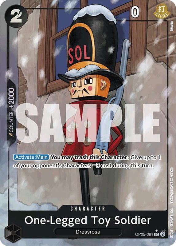 One-Legged Toy Soldier (PRB01) (Full Art) - OP05-081 - Uncommon