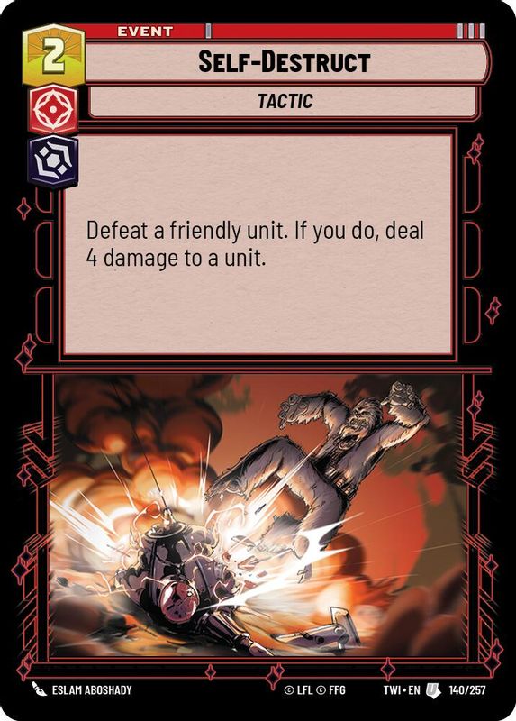 Self Destruct - 140/257 - Uncommon