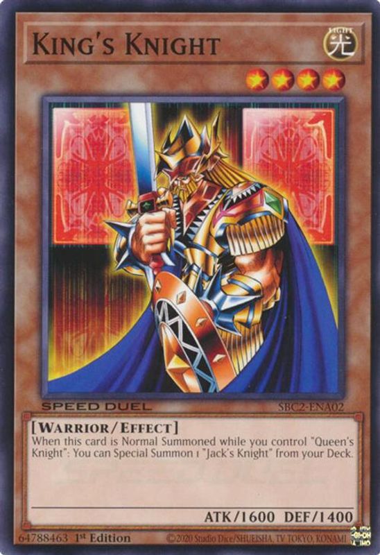King's Knight - SBC2-ENA02 - Common - 1st Edition
