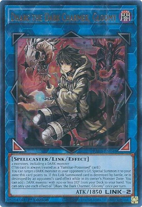 Dharc the Dark Charmer, Gloomy (UR) - RA03-EN048 - Ultra Rare - 1st Edition