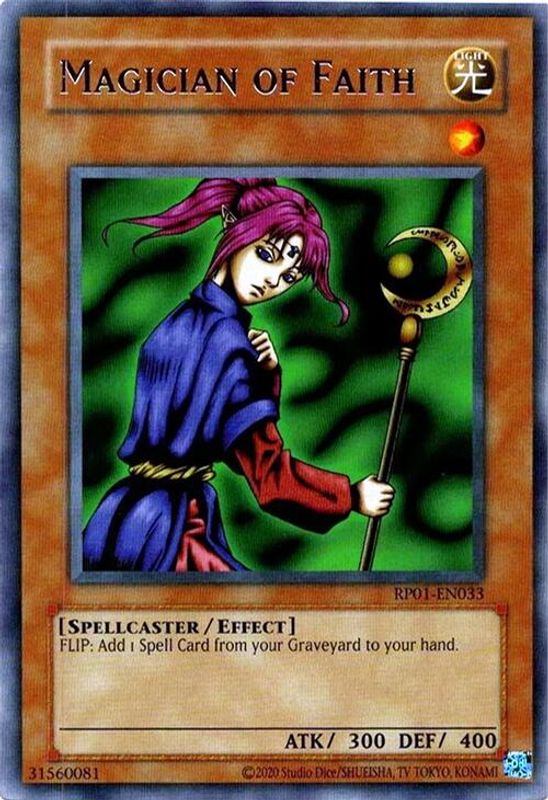 Magician of Faith (2020 Date Reprint) - RP01-EN033 - Rare