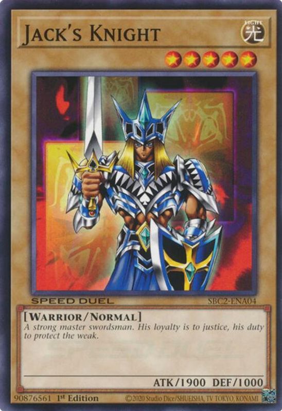 Jack's Knight - SBC2-ENA04 - Common - 1st Edition