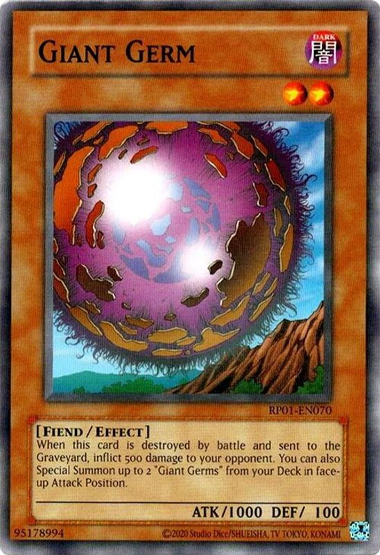 Giant Germ (2020 Date Reprint) - RP01-EN070 - Common