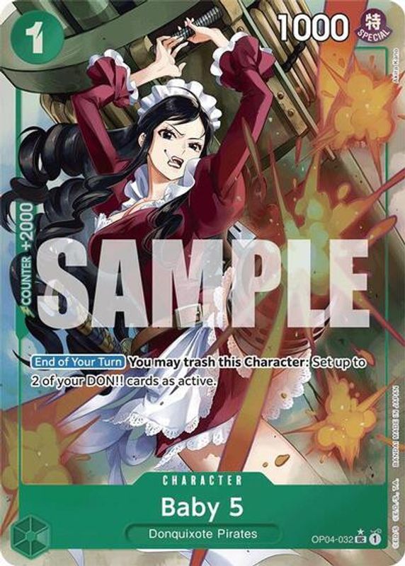 Baby 5 (PRB01) (Full Art) - OP04-032 - Uncommon