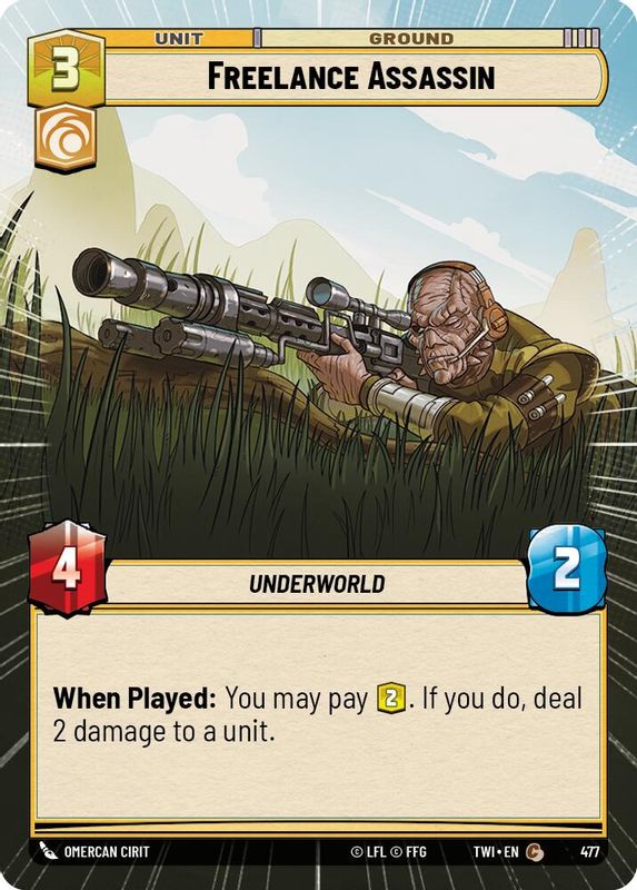 Freelance Assassin (Hyperspace) - 477 - Common