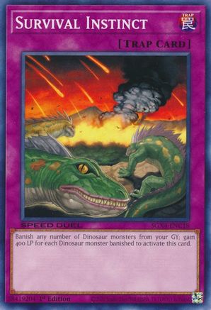 Survival Instinct - SGX4-ENC18 - Common  - 1st Edition