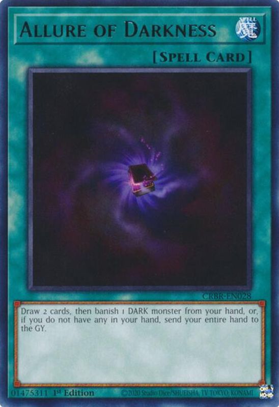 Allure of Darkness - CRBR-EN028 - Rare - 1st Edition