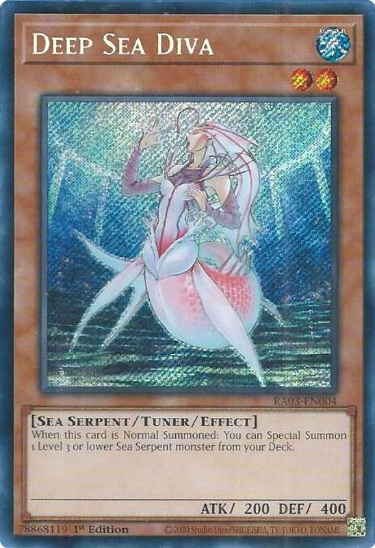 Deep Sea Diva (Secret Rare) - RA03-EN004 - Secret Rare - 1st Edition