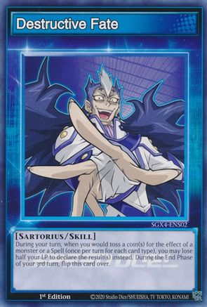 Destructive Fate - SGX4-ENS02 - Common  - 1st Edition