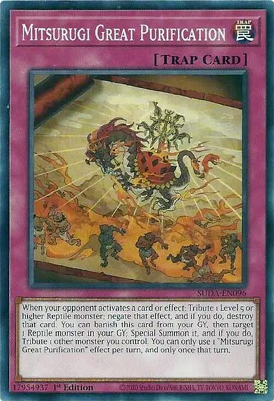 Mitsurugi Great Purification - SUDA-EN096 - Common - 1st Edition