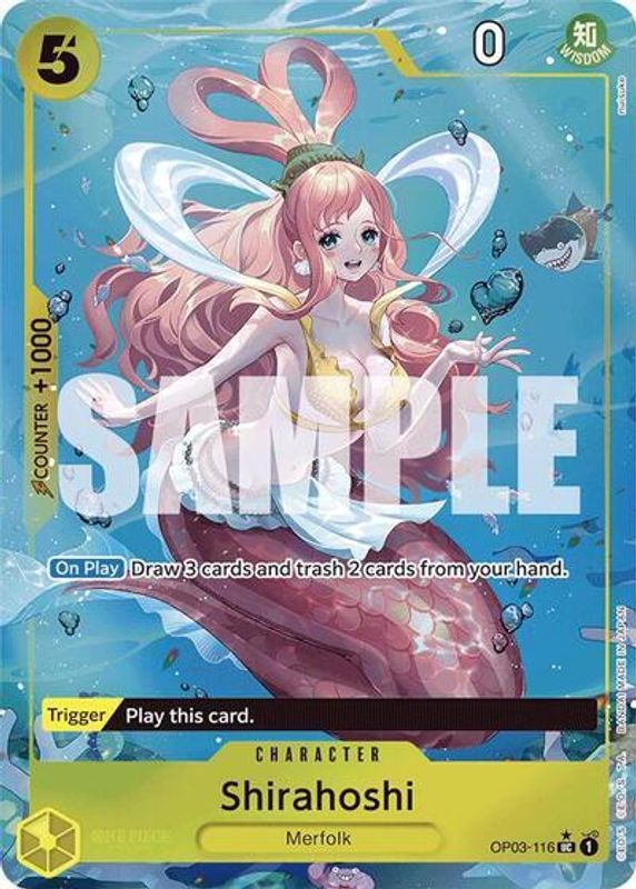 Shirahoshi (PRB01) (Full Art) - OP03-116 - Uncommon