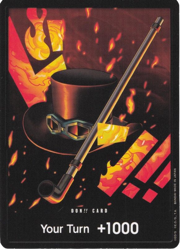 DON!! Card (Foil) (Sabo) - PRB01 - DON!!