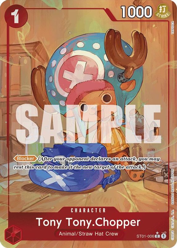 Tony Tony.Chopper (PRB01) (Alternate Art) - ST01-006 - Common
