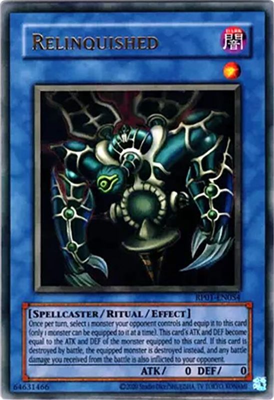 Relinquished (2020 Date Reprint) - RP01-EN054 - Ultra Rare