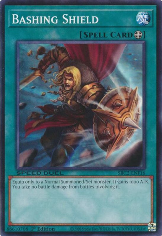 Bashing Shield - SBC2-ENF16 - Common - 1st Edition