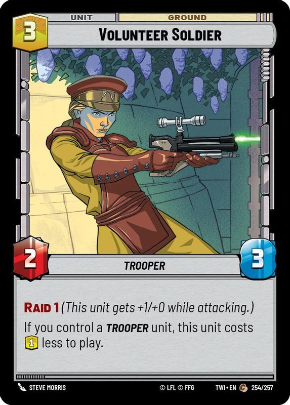Volunteer Soldier - 254/257 - Common