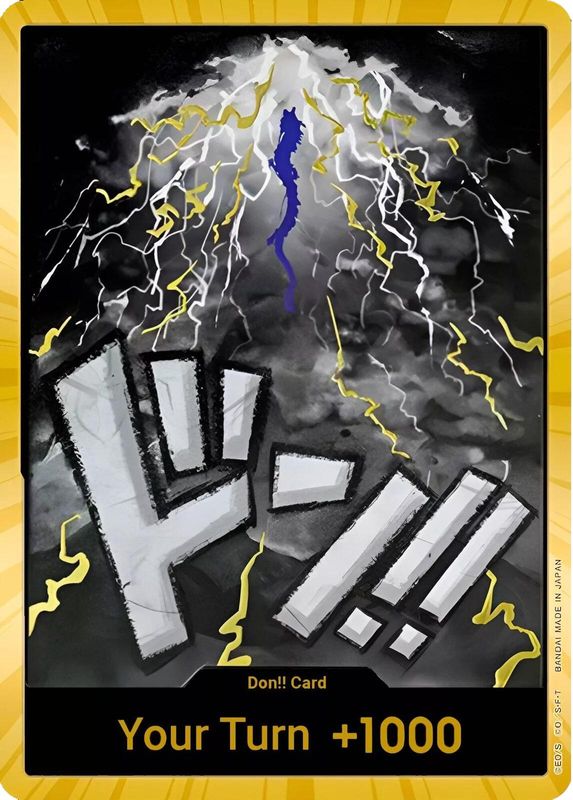DON!! Card (Kaido) (Gold) - PRB01 - DON!!