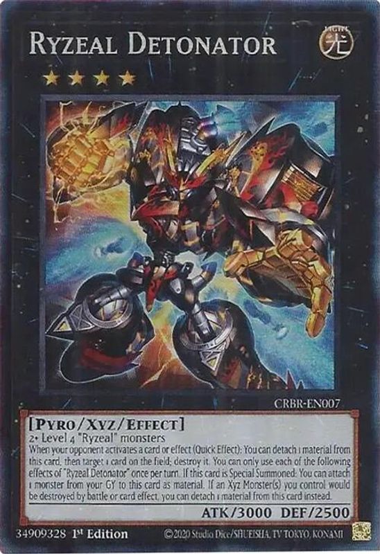 Ryzeal Detonator (CR) - CRBR-EN007 - Collector's Rare - 1st Edition