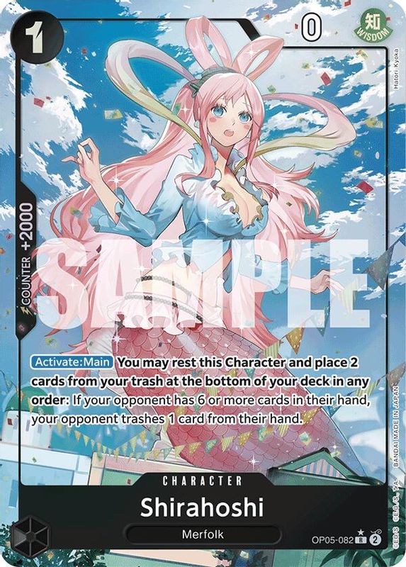 Shirahoshi (PRB01) (Full Art) - OP05-082 - Rare