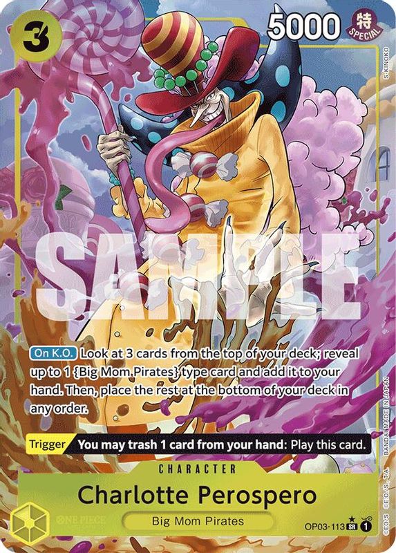 Charlotte Perospero (PRB01) (Alternate Art) - OP03-113 - Super Rare