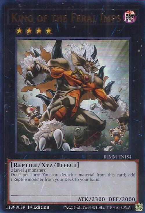 King of the Feral Imps - BLMM-EN154 - Ultra Rare - 1st Edition