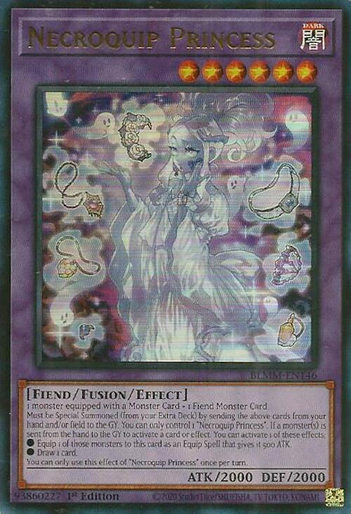 Necroquip Princess - BLMM-EN146 - Ultra Rare - 1st Edition