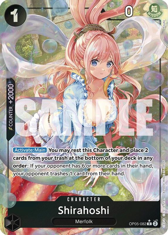 Shirahoshi (PRB01) (Alternate Art) - OP05-082 - Rare