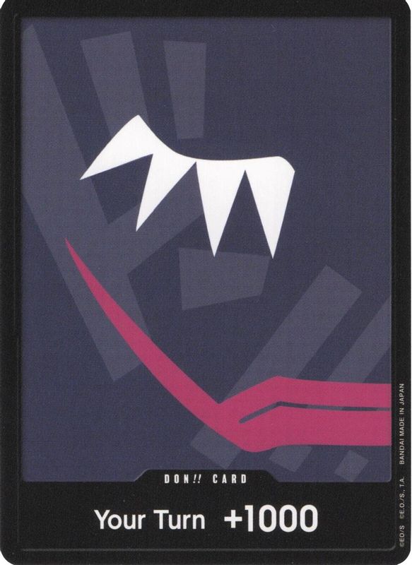 DON!! Card (Non-Foil) (Rosinante) - PRB01 - DON!!