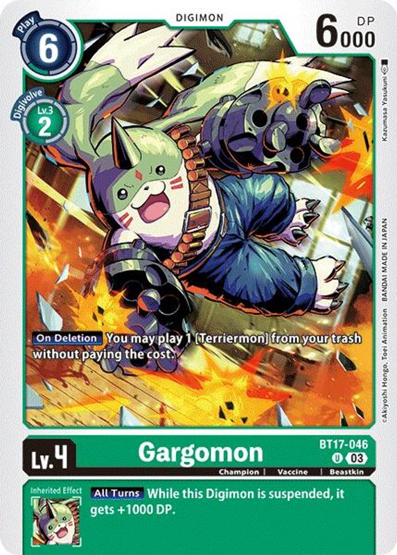 Gargomon - BT17-046 - Uncommon