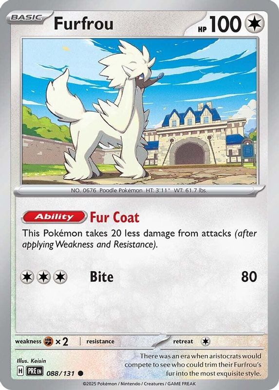 Furfrou - 088/131 - Common