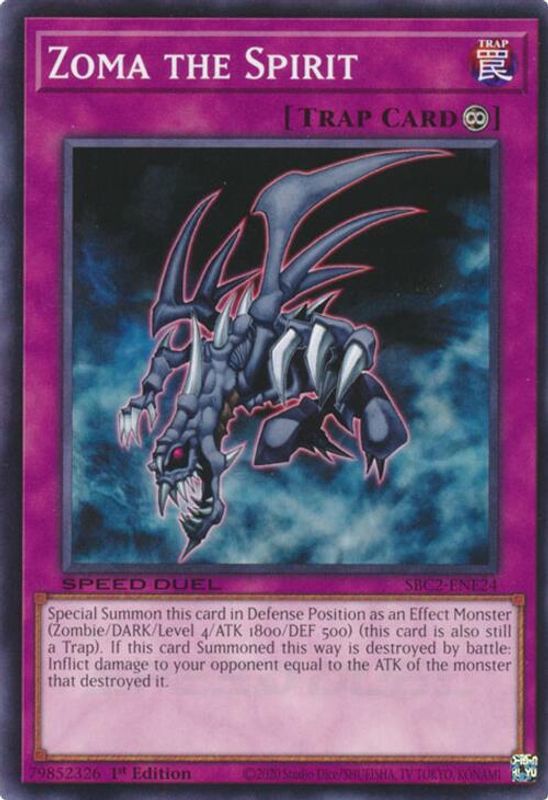 Zoma the Spirit - SBC2-ENE24 - Common - 1st Edition