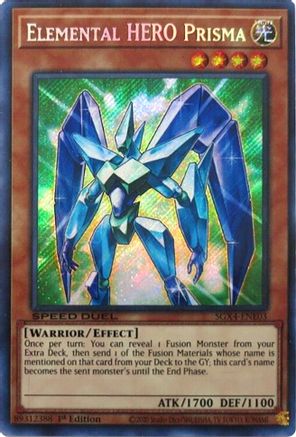 Elemental HERO Prisma (Secret Rare) - SGX4-ENE03 - Secret Rare  - 1st Edition