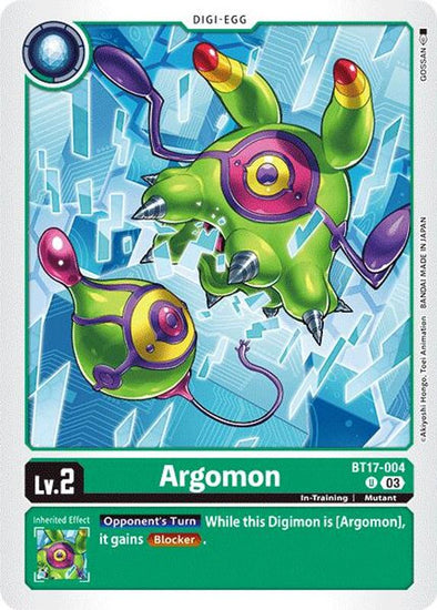 Argomon - BT17-004 - BT17-004 - Uncommon