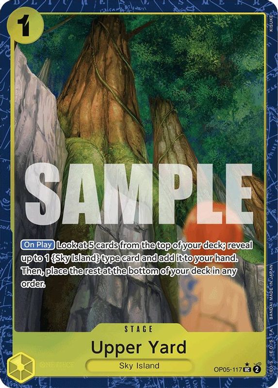 Upper Yard (PRB01) (Alternate Art) - OP05-117 - Uncommon