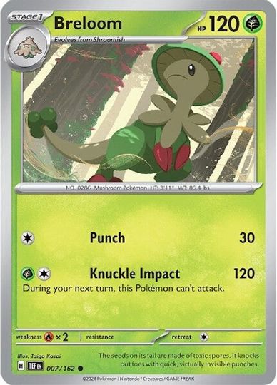 Breloom - 007/162 - Common