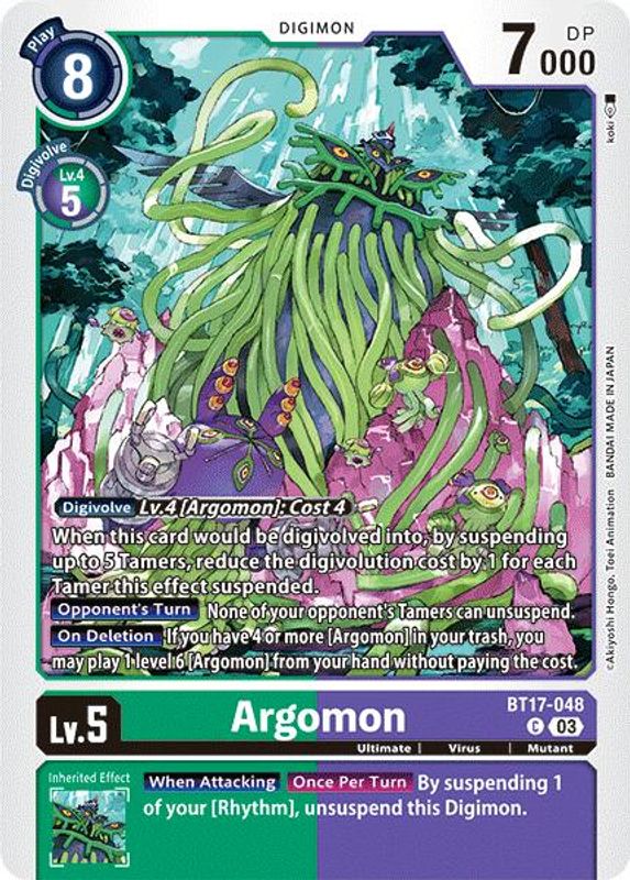 Argomon - BT17-048 - BT17-048 - Common