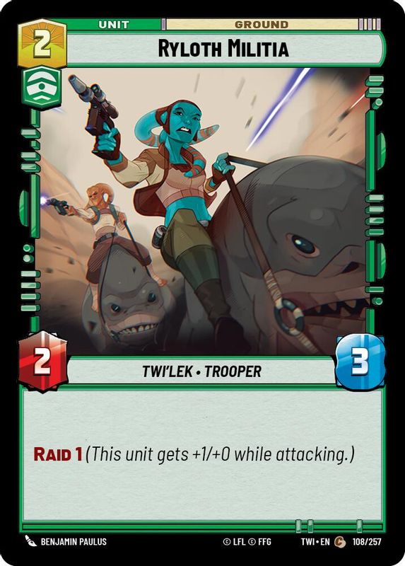 Ryloth Militia - 108/257 - Common