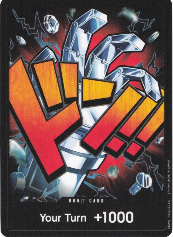 DON!! Card (Foil) (Eustass Captain Kid) - PRB01 - DON!!