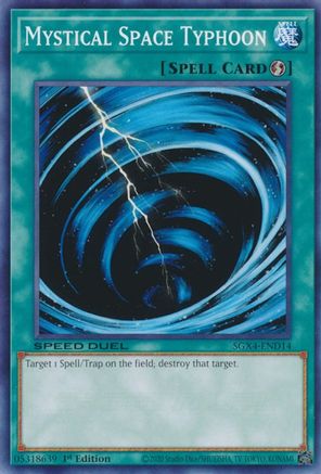 Mystical Space Typhoon - SGX4-END14 - Common  - 1st Edition