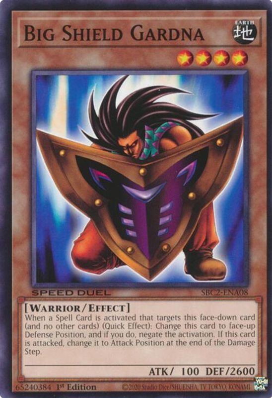Big Shield Gardna - SBC2-ENA08 - Common - 1st Edition