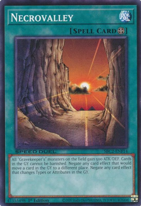 Necrovalley - SBC2-ENF14 - Common - 1st Edition