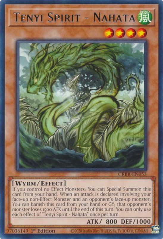 Tenyi Spirit - Nahata - CRBR-EN053 - Rare - 1st Edition